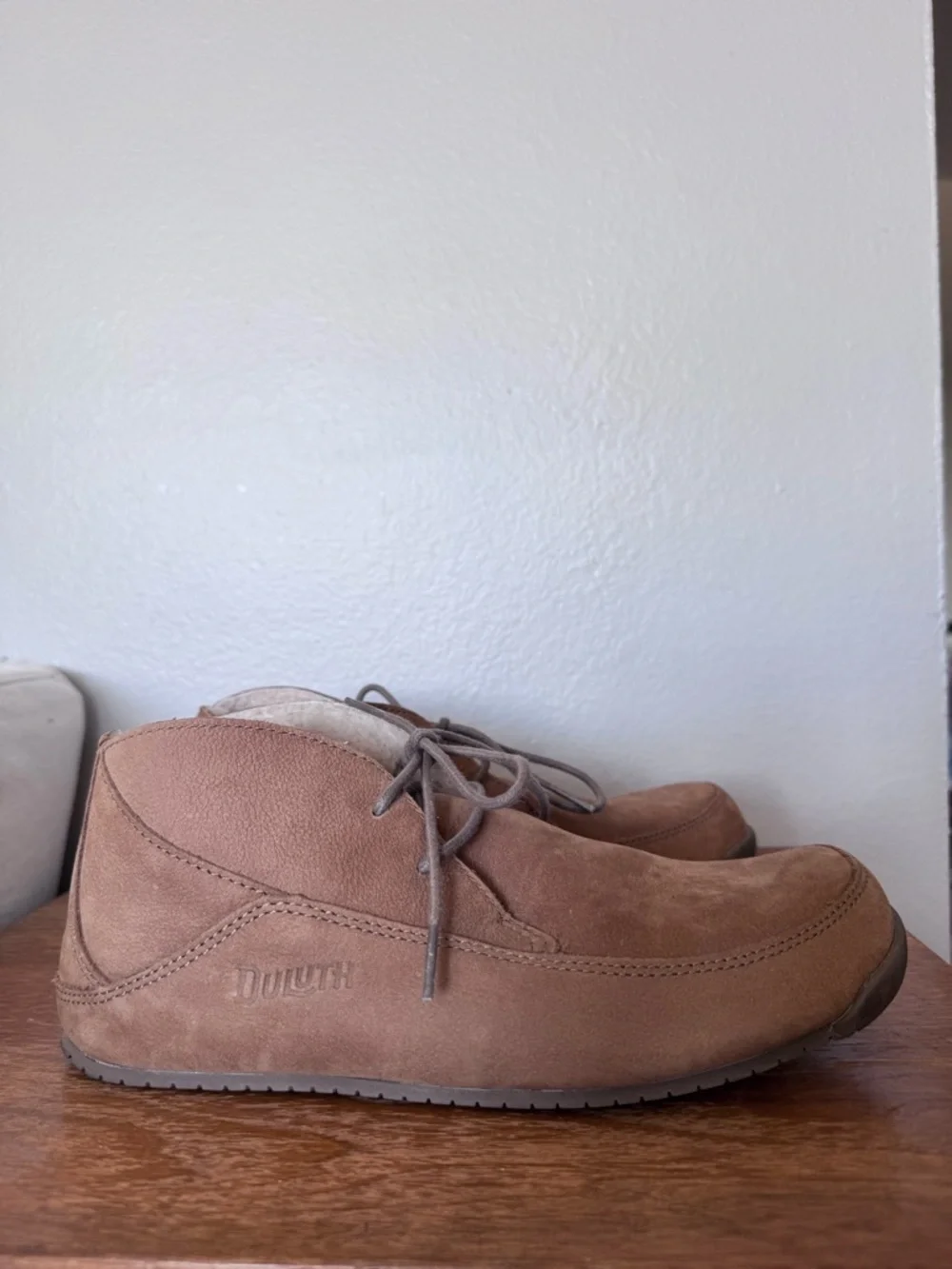 Duluth Trading Men’s Shearling Chukka Slippers Size 8